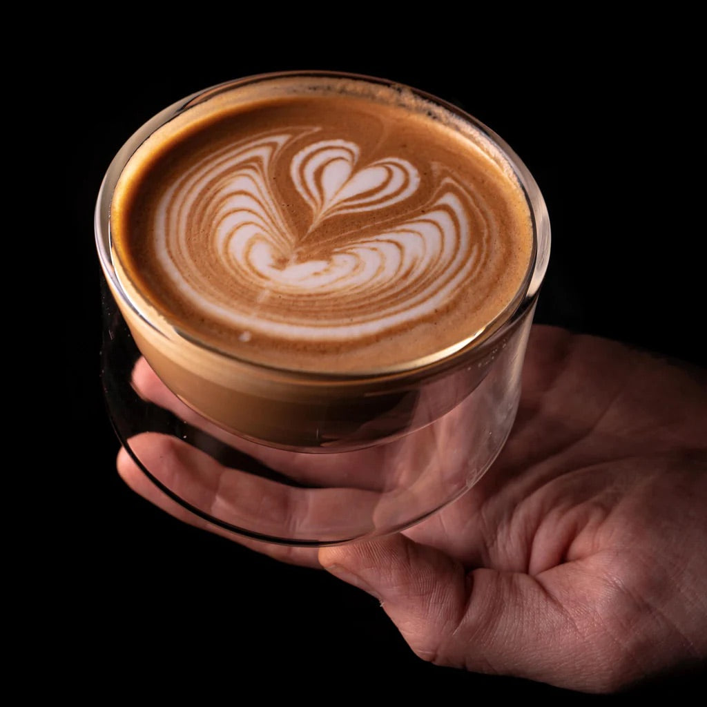 Kruve Imagine Gläser für Cappuccino 200 ml 2 St., Latte art