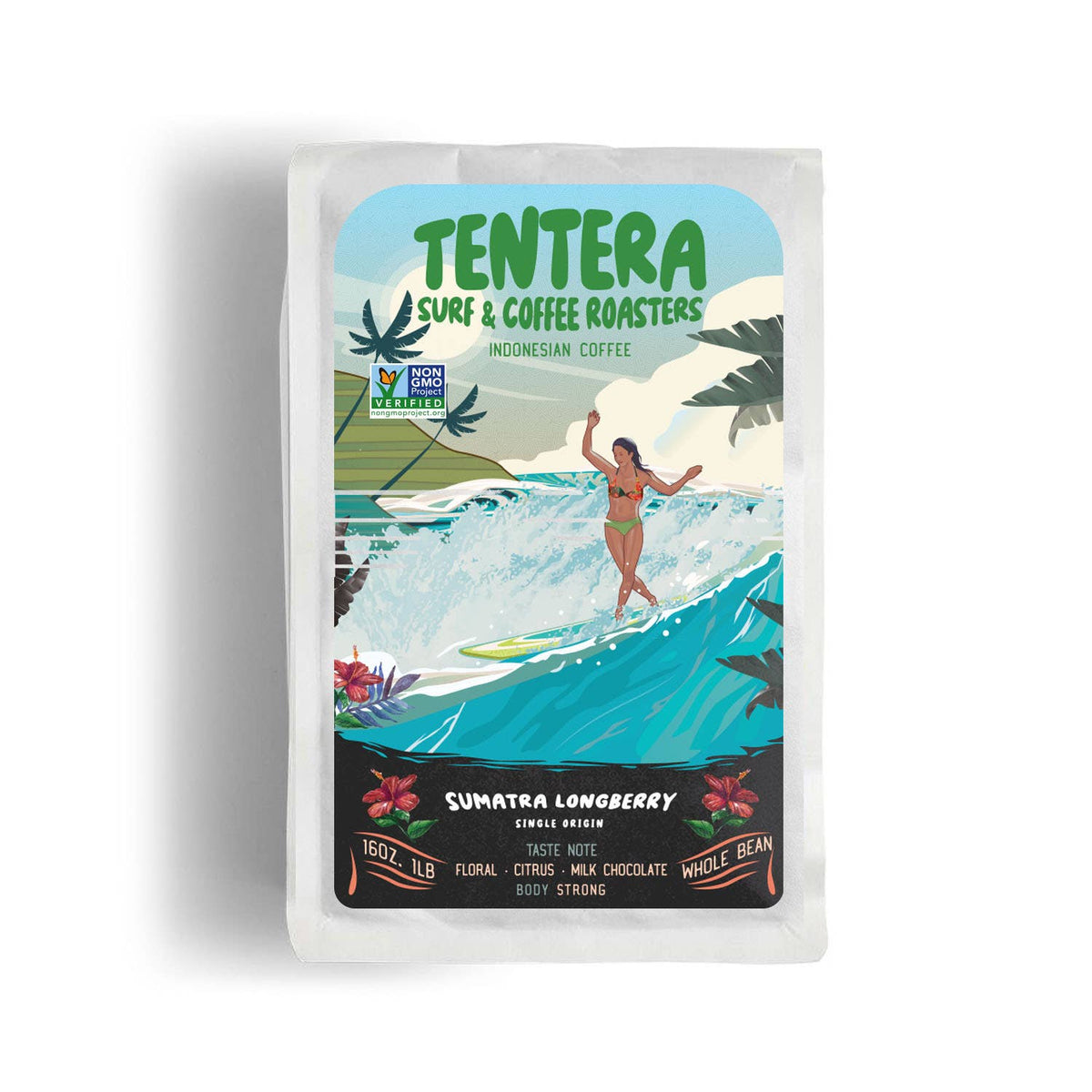 Tentera Sumatra Longberry - Kräftig, Blumig, Zitrone, Milchschokolade