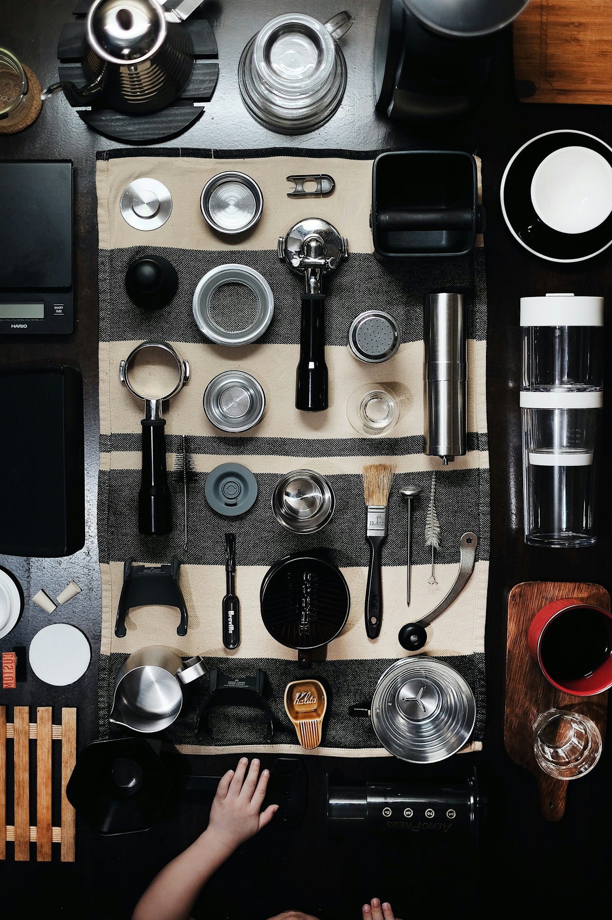 Coffee brewing equipment spare parts