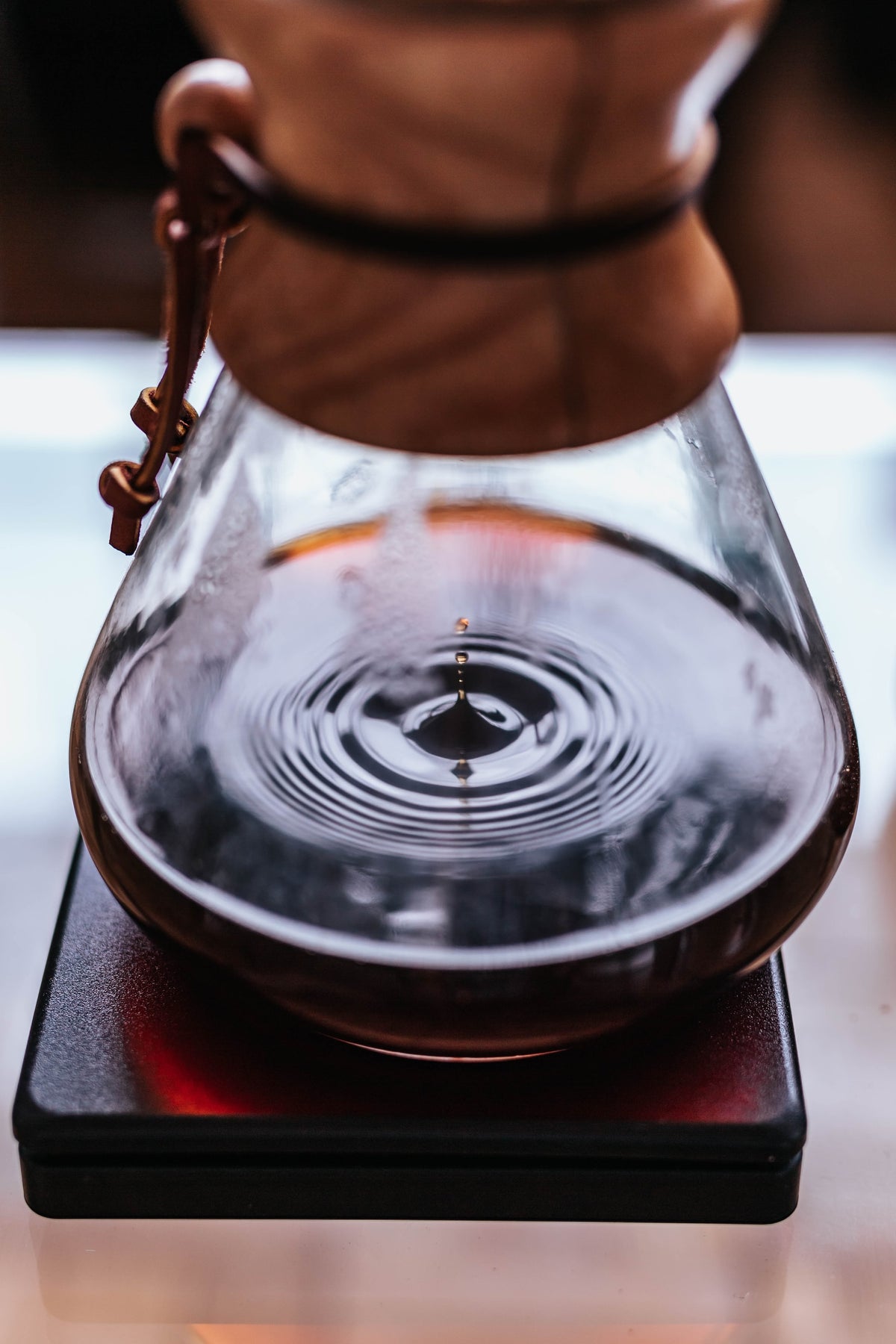Chemex Kaffeekaraffe mit Chemex-Filter