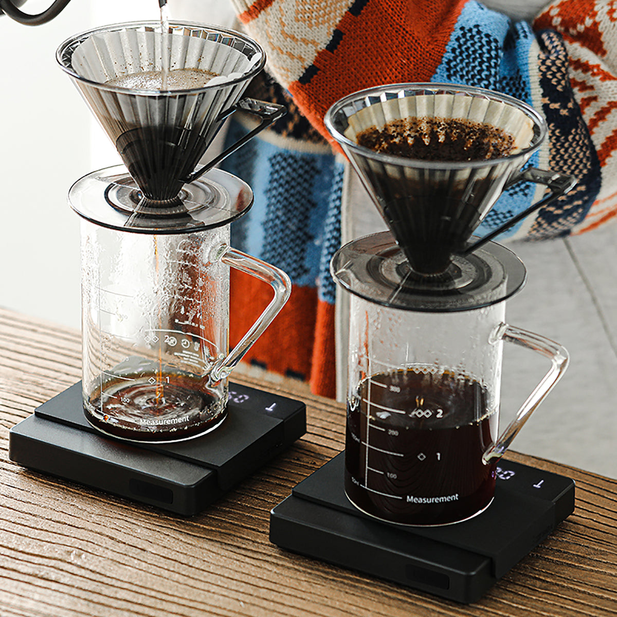 MHW-3BOMBER Cube Coffee Scale 2.0 Kaffeewaage mit USB-C Black