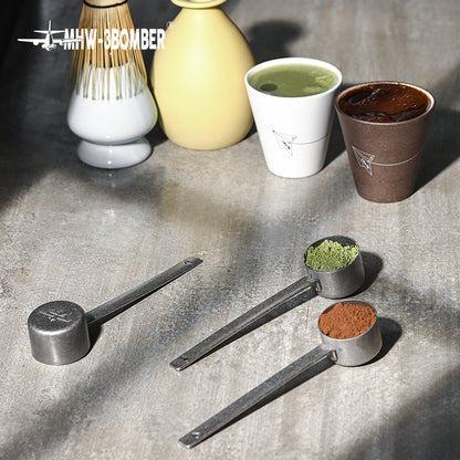 MHW-3BOMBER Long Measuring Spoon Kaffeedosierlöffel aus Edelstahl