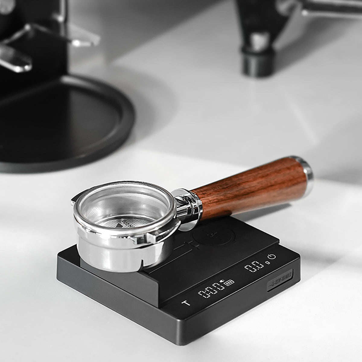 MHW-3BOMBER Cube Coffee Scale 2.0 Mini Digitale Waage mit USB-C Black