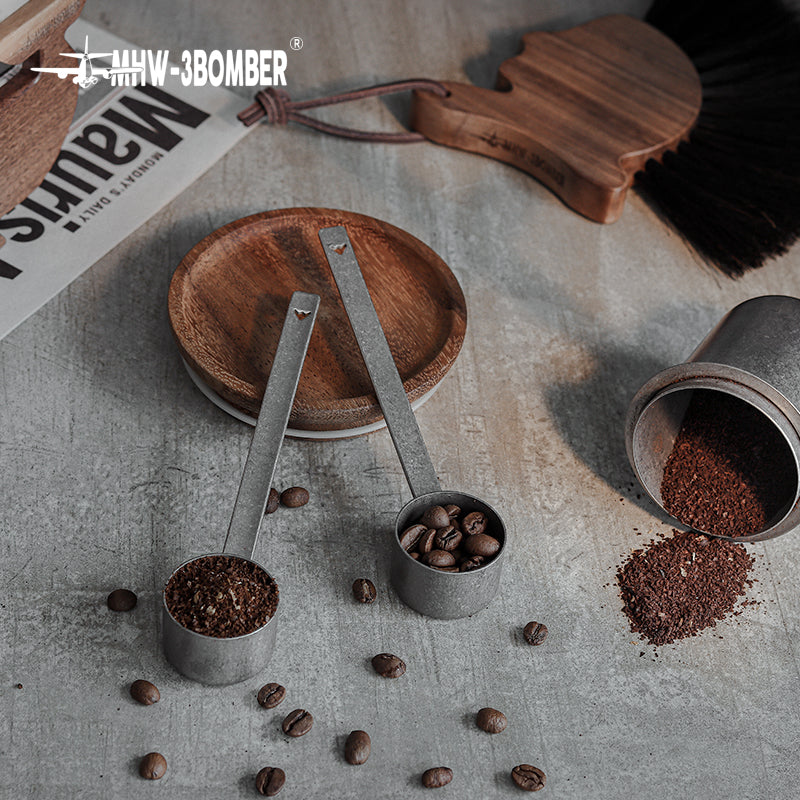 MHW-3BOMBER Long Measuring Spoon Kaffeedosierlöffel aus Edelstahl