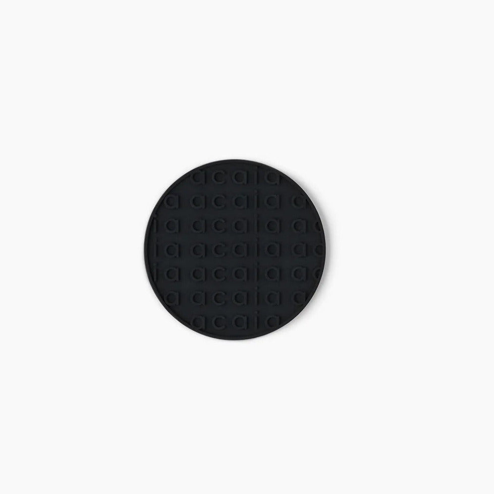 Acaia Heat Resistant Coaster Hitzeschutz Charcoal Black