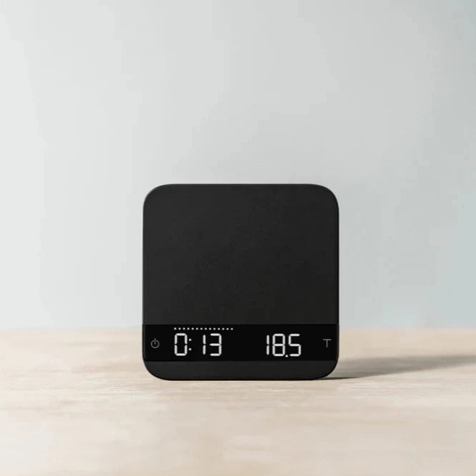 Acaia Lunar 2021 Digitale Waage mit USB-C, Flow-Rate, Black