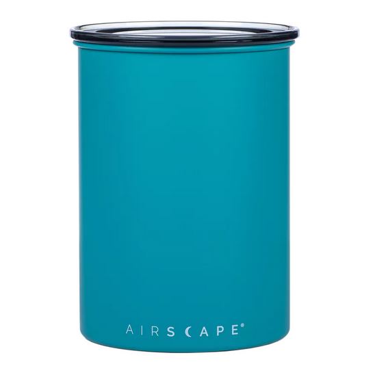 Airscape Edelstahl-Aufbewahrungsdose für Kaffee 500g Turquoise