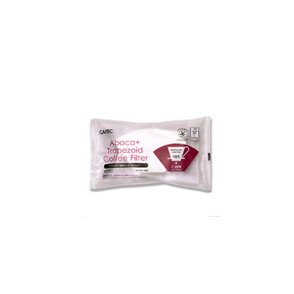 CAFEC Abaca+ Trapezoid Coffee Filter 101, 100 St.