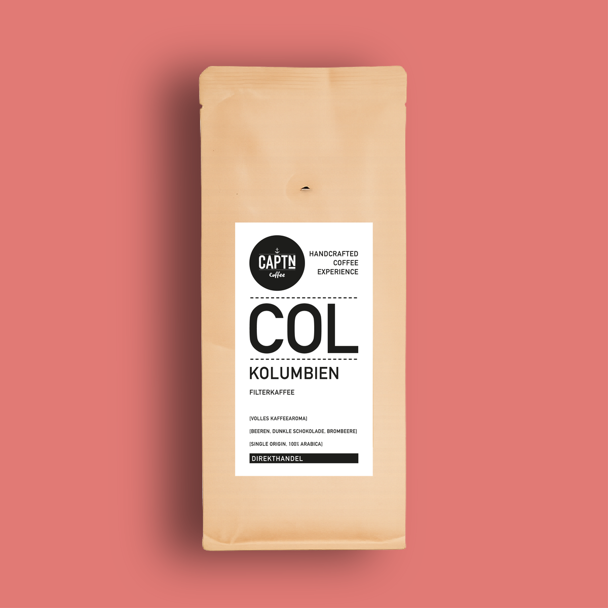 KOLUMBIEN Kaffee - Volles Kaffeearoma, Beerige Note