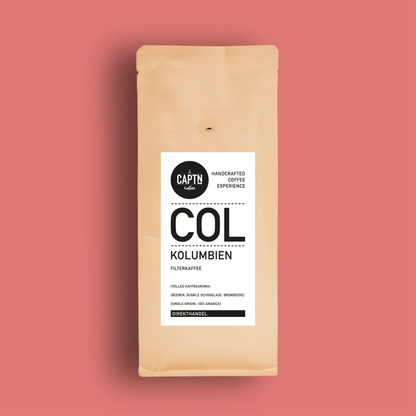 KOLUMBIEN Kaffee - Volles Kaffeearoma, Beerige Note
