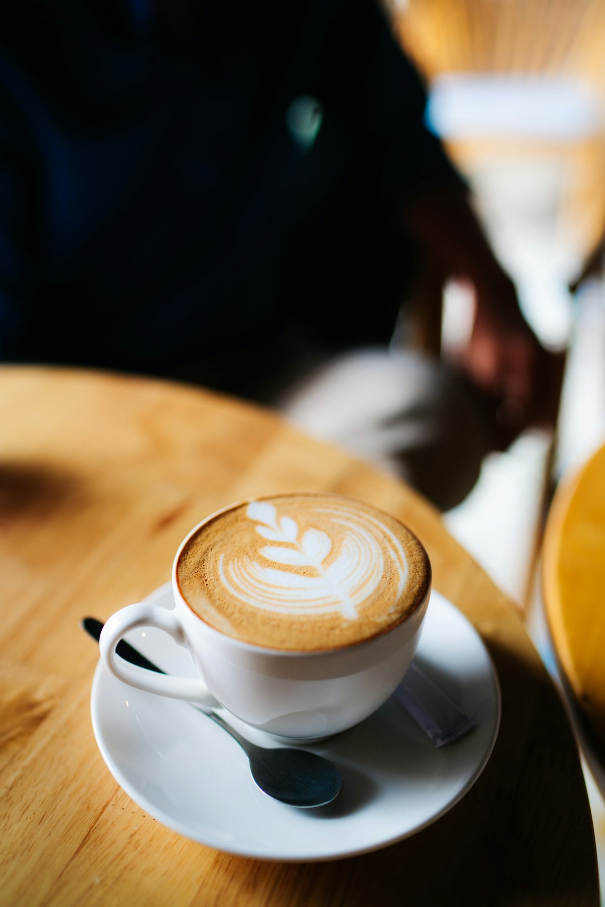 Tasse mit Cappuccino