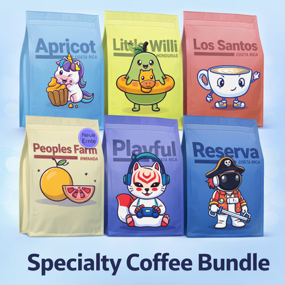 Coffee Space Experience Bundle – 6 außergewöhnliche Kaffees aus der Schweiz