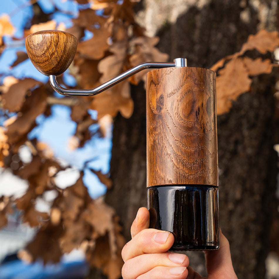 Comandante Kaffeemühle C40 MK4 Nitro Blade | Vintage Oak Royal