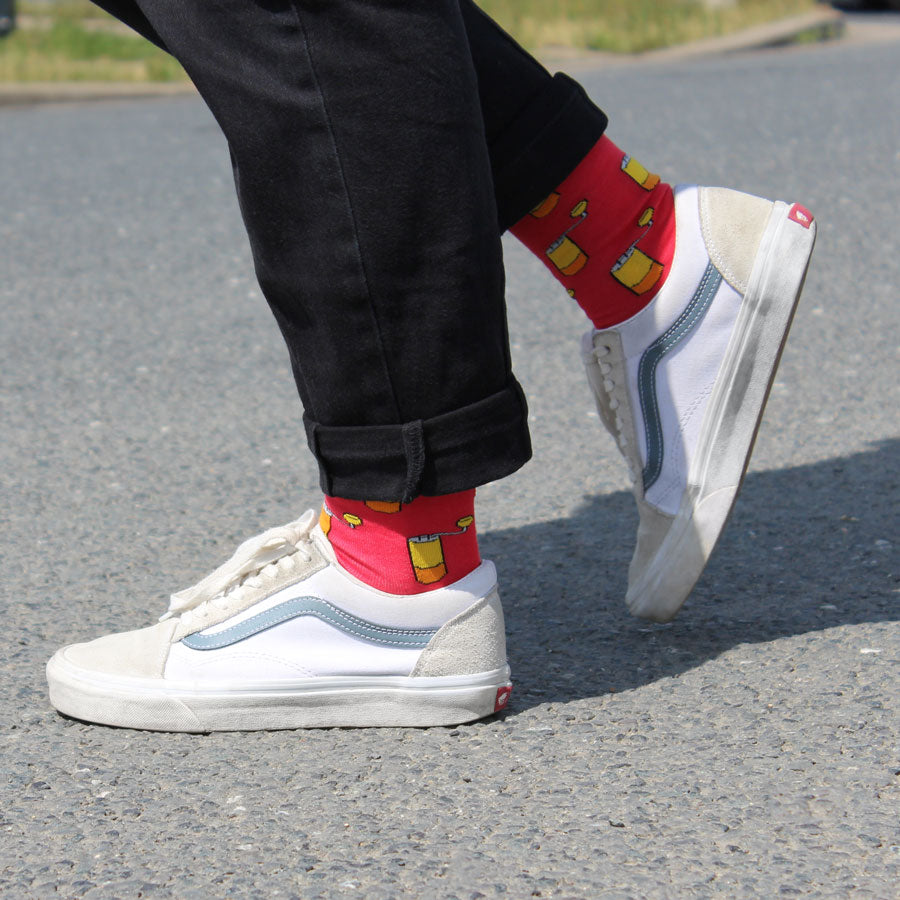 Comandante Socken rot 42-46