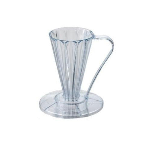 CAFEC Handfilter Flower Dripper Deep 27 - Made in Japan Clear