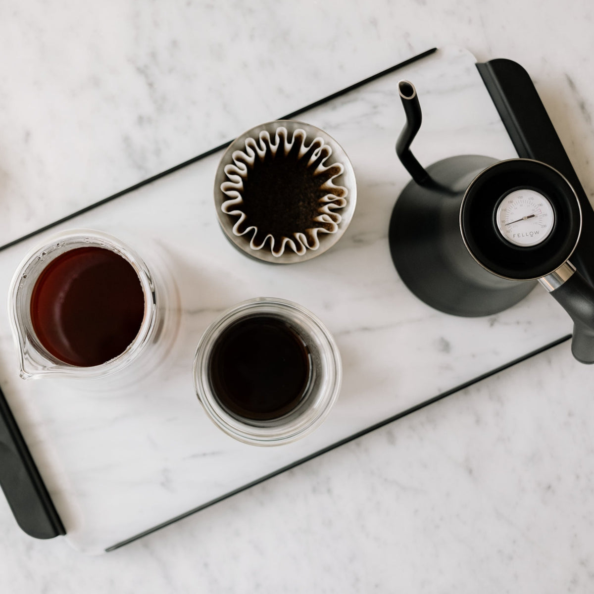 Fellow Stagg X Papierfilter für Stagg X Dripper 45 St., mit Stagg Dripper X, Fellow Stagg Pour over Kettle