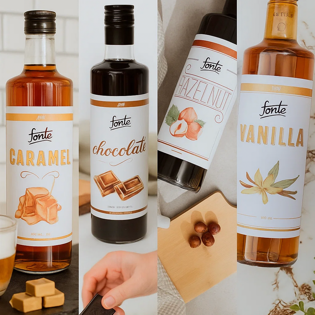 Fonte Sirup Bundle 4 Flaschen