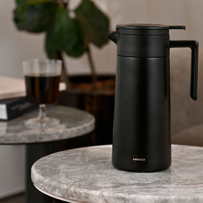 Hario Thermoskanne Double-Walled Thermal Pot schwarz 800 ml