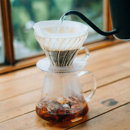 Hario V60 Kaffee-Set Glass Brewing Kit - 4-tlg.