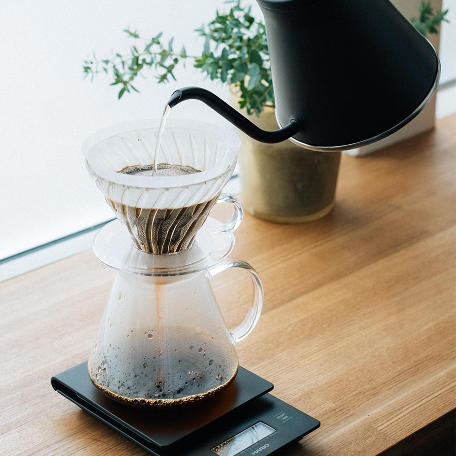 Hario V60 Kaffee-Set Glass Brewing Kit - 4-tlg.