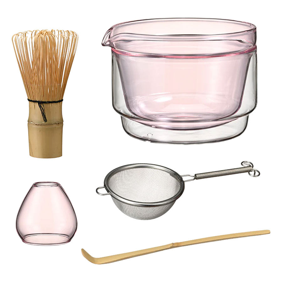 Hario Matcha Collection Set 5-tlg. Pink