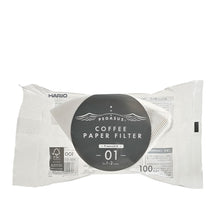 Hario Pegasus Filterpapier 100 St. Gr. 01, Abbildung Verpackung