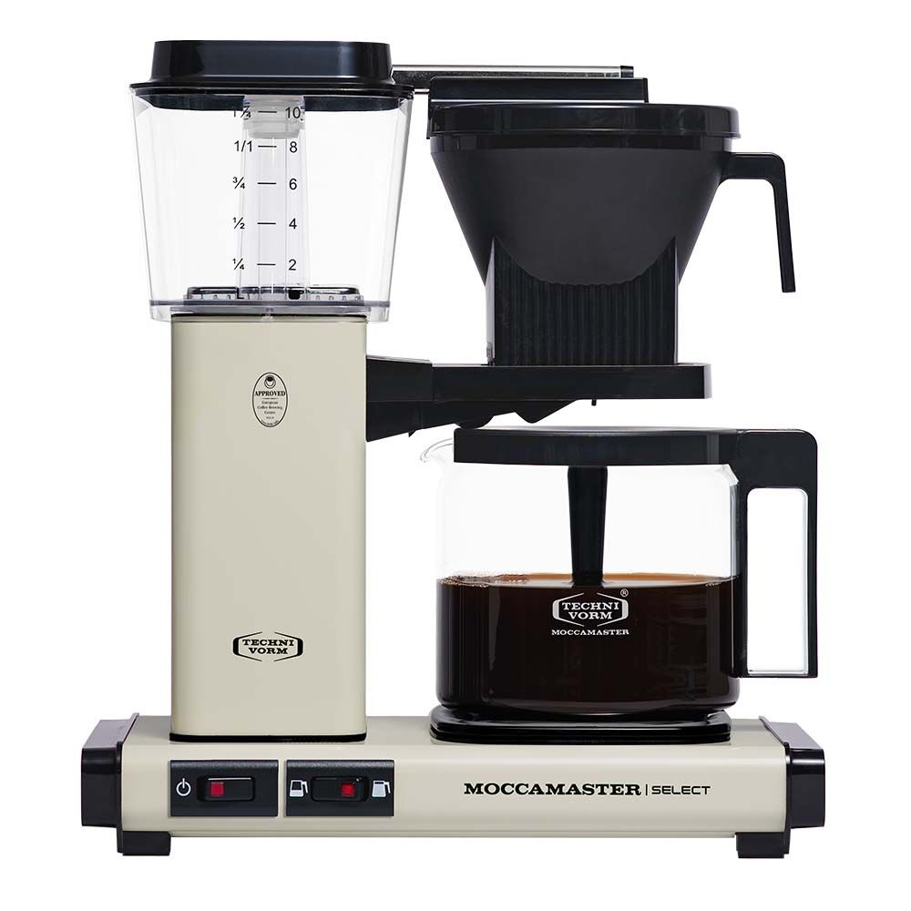 Moccamaster KBG Select Filterkaffeemaschine Off White