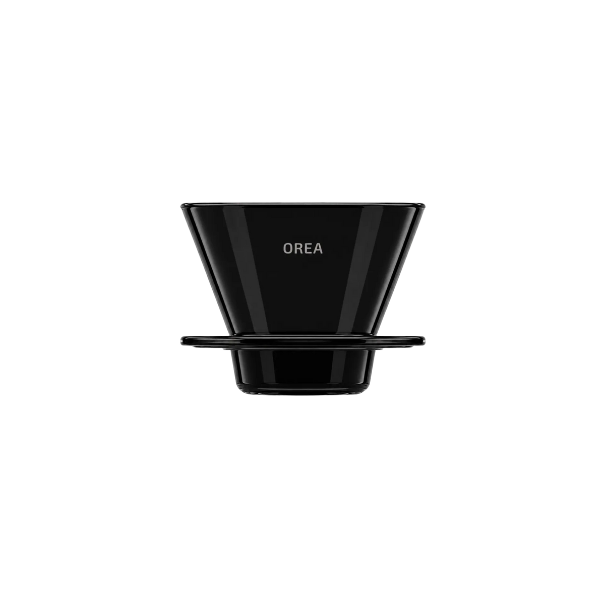 OREA O2 Dripper Tritan Darth Black Flat-Bottom Kaffeefilter