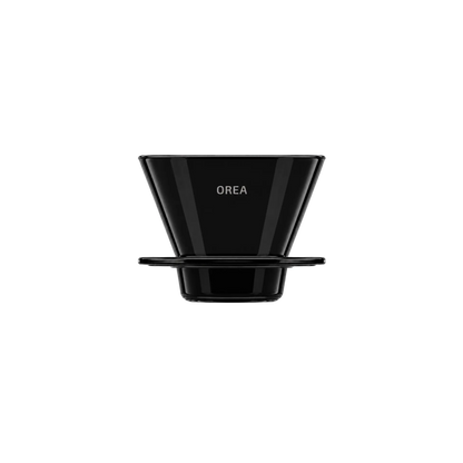 OREA O2 Dripper Tritan Darth Black Flat-Bottom Kaffeefilter