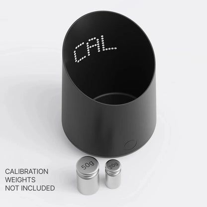 Subminimal Subscale Digital Coffee Dosing Cup