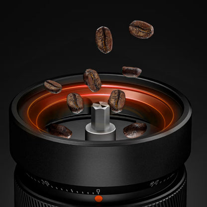 Detailansicht des 48 mm Mahlwerks der Timemore Chestnut S5 Pro