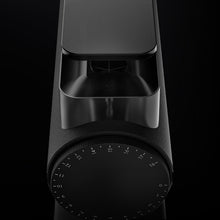Timemore Sculptor 078/078S elektrische Kaffeemühle schwarz, Bohnenbehälter und Einstellrad