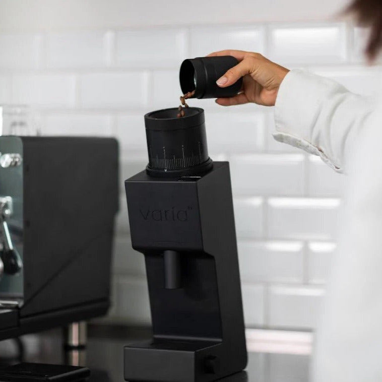 Varia VS6 Grinder elektrische Kaffeemühle Black