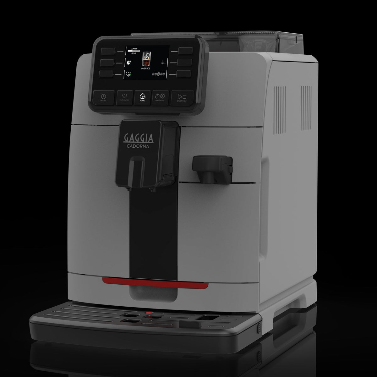 Gaggia Cadorna Prestige Over Ice Kaffeevollautomat Moonlight Grey
