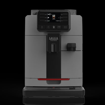 Gaggia Cadorna Prestige Over Ice Kaffeevollautomat Moonlight Grey, Ansicht Front