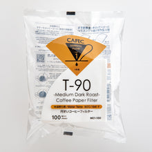 CAFEC Filterpapier Medium-dark Roast Coffee Cup 1, 100 Stück - Made in Japan