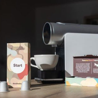 Doubleshot Start Kapseln mit Morning Machine Kapselmaschine